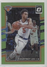 2017-18 Panini Donruss Optic Lime Green Prizm 30/175 Courtney Lee #100 4ns