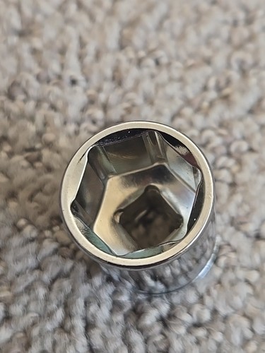 S-K 9/16" 6pt Shallow Socket 1/4" Drive SK 325 - Picture 3 of 4