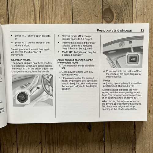 15-20 VAUXHALL ASTRA OWNERS HANDBOOK MANUAL INC NAVIGATION & WALLET 2018 Re19326 - Picture 9 of 24
