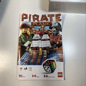 LEGO 3848 Pirate Plank Game 100% Complete with Box, Manual & Rules