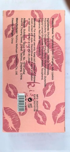 firstfly Pack of 6 Crystal Flower Jelly Lipstick, Long Lasting Pink - Picture 10 of 10