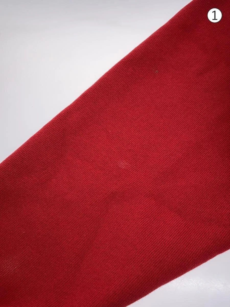 BALENCIAGA Felpa con Cappuccio 18AW WFP XS Cotone Rosso TS85 541870 TCV34 Usata