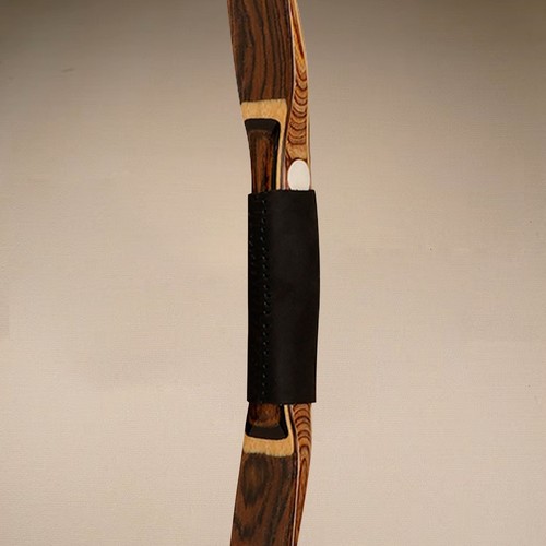 52in. Crimea Tatar Golden Sandalwood Recurve Bow Horse Bow AF Archery Handmade - Picture 5 of 8