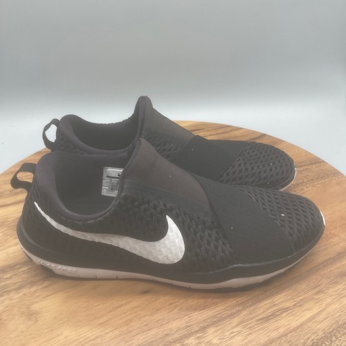 Nike Free Connect Shoes Womens Size 9 Black Slip On Running Comfort Walking Gym - Picture 1 of 8