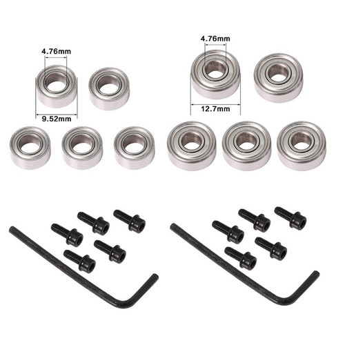 1 Set Router Bits Top Mounted Ball Bearings Guide For Router Bit Bearing Repair - Picture 16 of 23