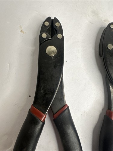 Craftsman 3pc Laminated Steel Pliers Set Soft Grip 45750, 45758, 45753 USA - Picture 9 of 14