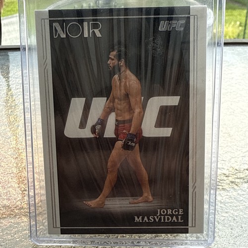 2021 Panini Chronicles UFC Noir Jorge Masvidal #328