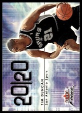 2000 FLEER FOCUS TIM DUNCAN 225 MINT 20/20 BASKETBALL SAN ANTONIO SPURS