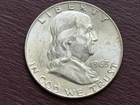 1963-D FRANKLIN HALF DOLLAR 90% SILVER .50¢ UNITED STATES   (A257)