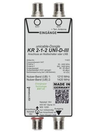 KREILING Multischalter KR 2-1-2 UNI-D-III #1907286