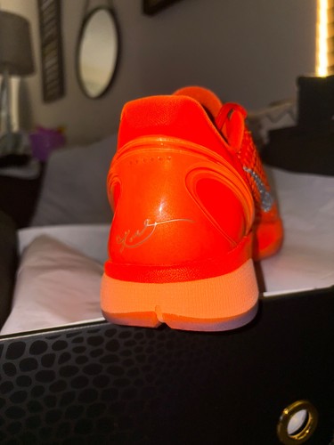 NEW Nike Kobe 6 Proto GS Total Orange IH1871-800 Sz 5Y IN HAND - Picture 6 of 6