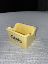 Splenda Yellow Plastic Sugar Packet Caddy by Continental Carlisle EUC