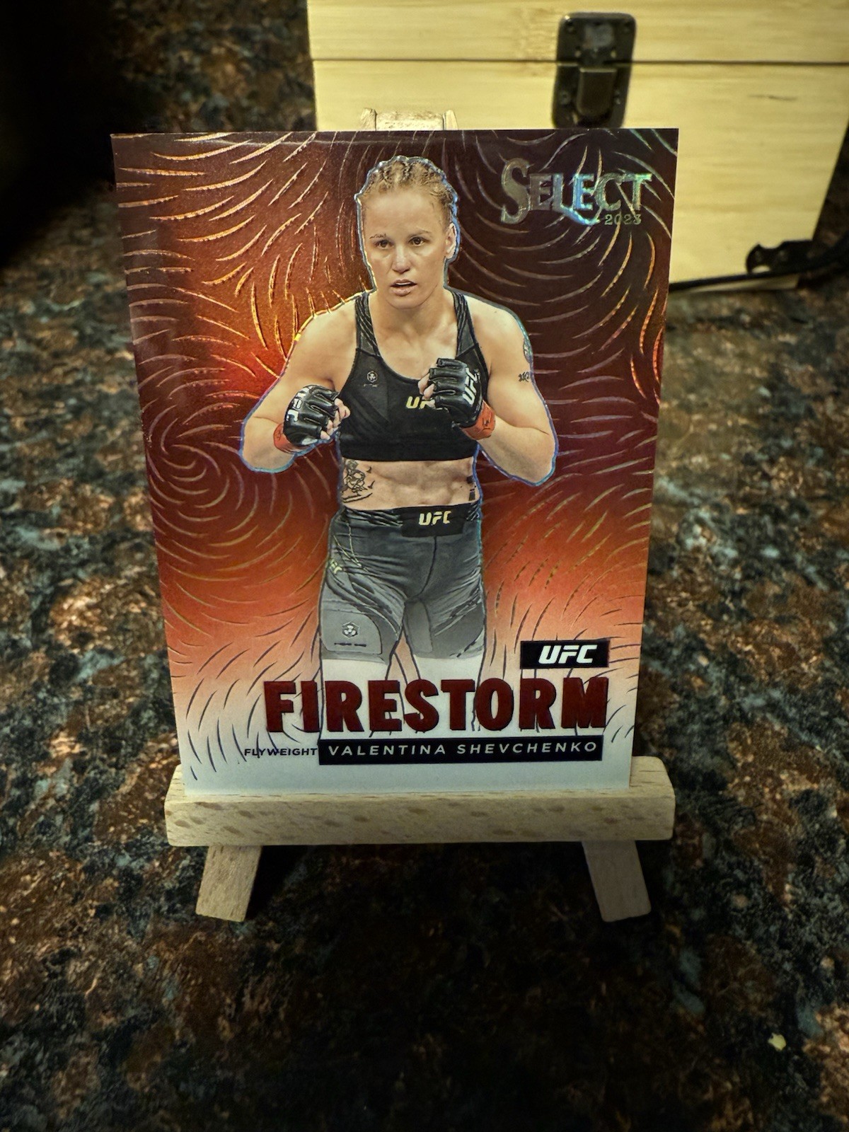 2023 select ufc valentina shevchenko firestorm case hit