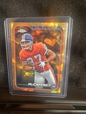 Ed McCaffrey 2024 Topps Chrome Sapphire Gold SP #63 Denver Broncos 36/50 🔥