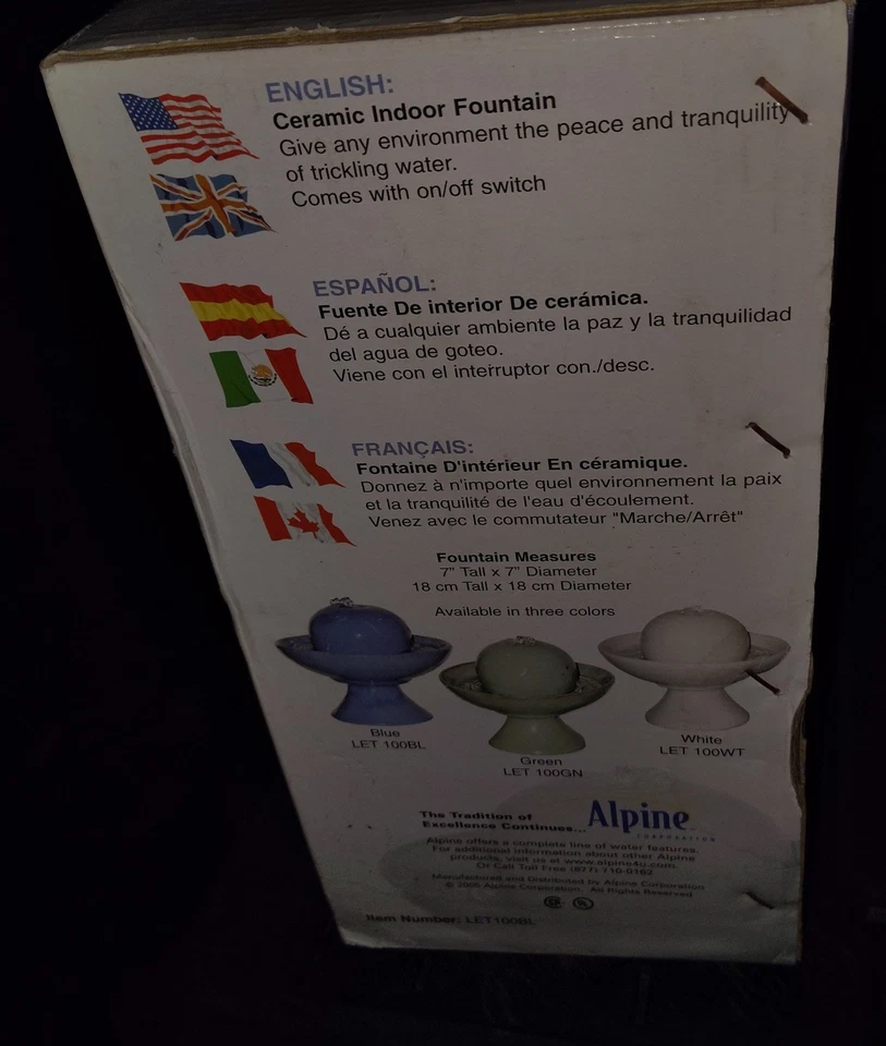 Feng-Shui Ceramic Tabletop Fountain - Image 2 of 4