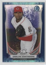 2014 Bowman Chrome Prospects Bubbles Refractor 85/99 Carlos Contreras #BCP7 3c7