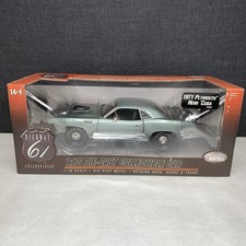 Highway 61 1971 Plymouth Hemi Cuda Winchester Gray 118 Scale 50653