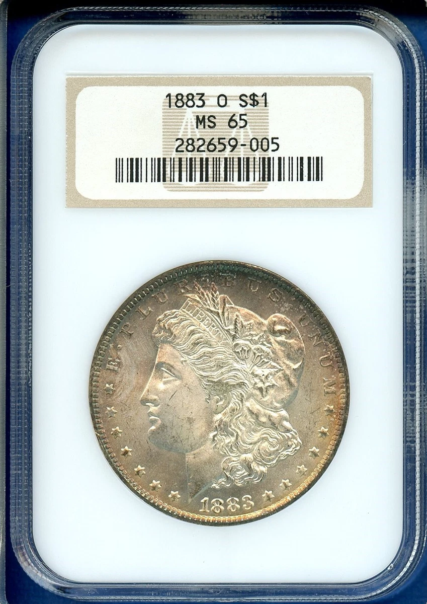 New Orleans Grade MS 65 1883 Year Morgan US Dollars (1878-1921