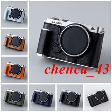 Big Grip Leather Half Case for Panasonic S9 Metal Camera Insert Handmade Milicas