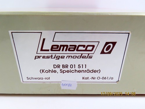 (0FF02) LEMACO 0-061/a Spur 0 Dampflok BR 01 511 Kohle der DR, OVP, RARITÄT - Picture 24 of 24