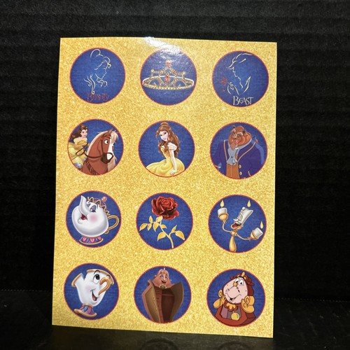 Lot Of 2 - 20 Beauty And The Beast Invitations With Envelopes And Stickers - Picture 4 of 7