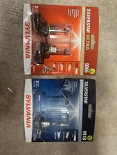 SYLVANIA 9006 SilverStar Ultra High Performance Halogen Headlight Bulb, 2 Bulbs