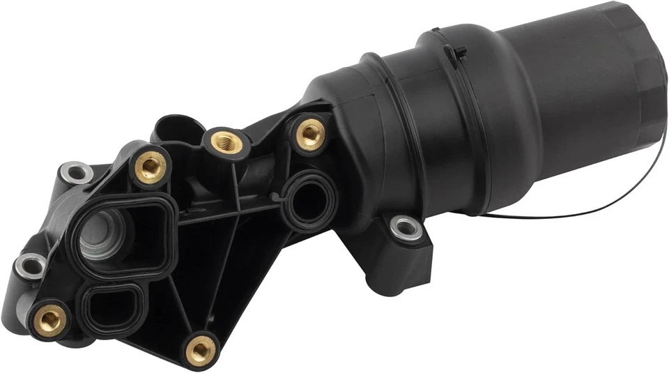 Carcasa de filtro de aceite para Audi TT Quattro VW Jetta Beetle Passat l5 2,5 L 07K115397D Foto 2 de 4