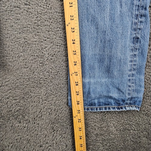 J. Crew 770 Herren Slim Fit Light Wash Distressed Denim Jeans - W36 L32 - Bild 7 von 14