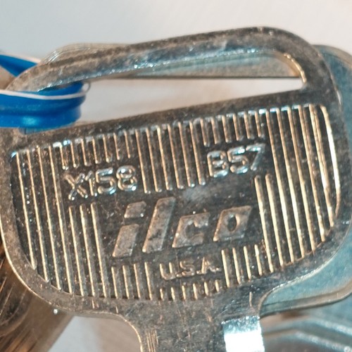 14 Ib Misc Key BLANKS Ilco Curtis Mostly Old Cars, Some Vintage Uncut Locksmith - Picture 15 of 24
