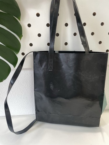 Borsa Friday F261 Maurice, All Black, nuova e liscia