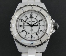 Chanel J12 H0968 White Ceramic Swiss 33mm Quartz watch