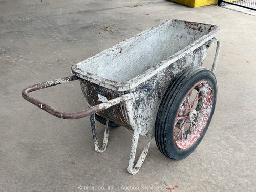 2020 Gar-Bro 100-1850 6 Cu.Ft Concrete Buggy Dump Cart Wheel Barrow bidadoo - Picture 4 of 9