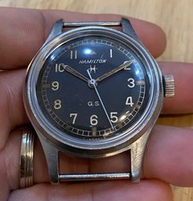 vintage rare Hamilton GS Issued ADDF Abu Dhabi Defense Force UAE 75003-3