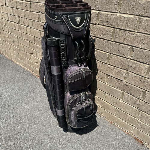 RJ Golf Cart Bag 14 Way Divider W/ Driver & Putter Tubes Carry Strap Ping Callaw - Picture 3 of 6