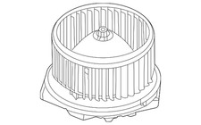 Genuine Nissan Blower Motor 27220-6RF2D