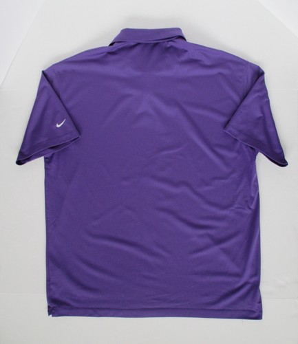 Nike Golf Dri-Fit Purple Short Sleeve Polo Shirt Mens Size 2XL - Picture 5 of 8