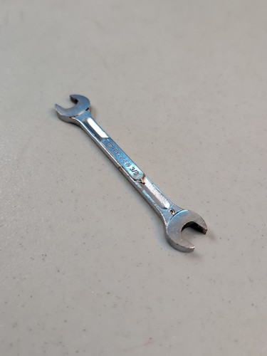 Vintage 5" Thorsen Tools No.3012 Double-Open-End Wrench 3/8 X 7/16, Made In USA - Picture 6 of 24