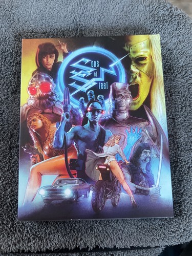 Sons of Steel 1989 Umbrella Blu-Ray w/ Slipcover & OST Vinegar Syndrome OCN
