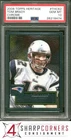 2006 TOPPS HERITAGE CHROME #THC62 TOM BRADY PATRIOTS #/1952 PSA 10