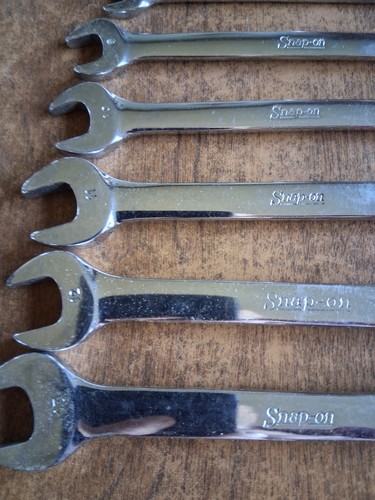 Snap On 13 Piece Metric 12pt Combination Wrench Set Lot OEXM Series + XS1820 SAE - Bild 5 von 14