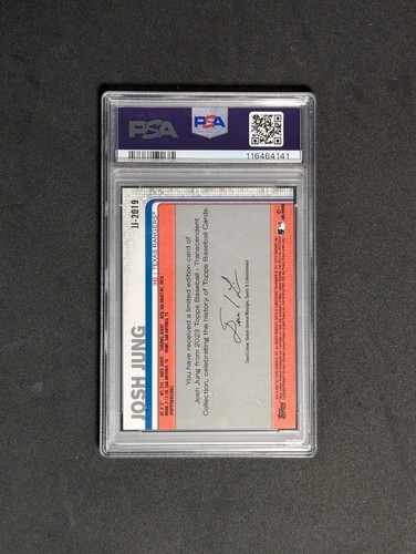2023 Transcendent VIP Party Josh Jung Through The Years 2019 */100 PSA 10 - Picture 2 of 2