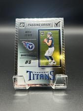 2023 Panini Donruss Optic #PG-WL Will Levis Passing Grade RC Tennessee Titans