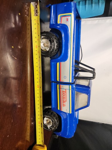 Tonka 14" Pick-up Truck Ford 1979 Blue XR-101 Vintage Rare READ - Picture 2 of 24