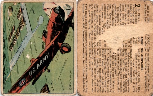 R156 Gumakers, True Spy Stories, 1939, #2 The Vanishing Airplane, US Army