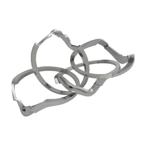 Criss cross puzzle ring 925 silver handmade 4 band Classical Turkish Puzzle - Picture 4 of 8
