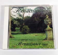 Songs from Renaissance Days by Renaissance (CD, Jul-1997, Petrock Music)
