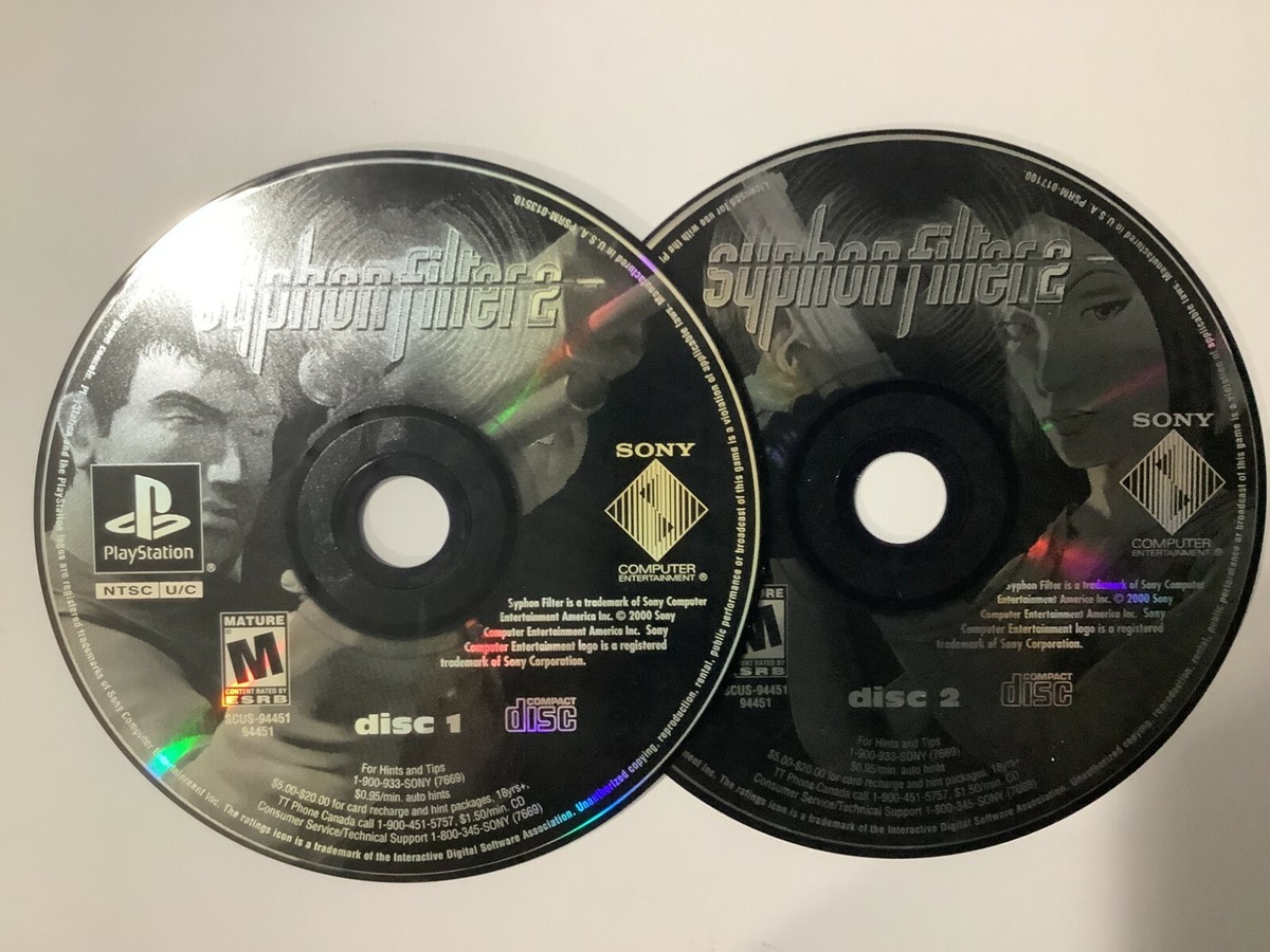 Syphon Filter 2 (Greatest Hits) - PlayStation 1 (PS1) Game