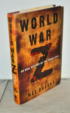 Max Brooks ~ World War Z ~ 1st Edition / 1st Printing ~ Zombies ~ Hardcover