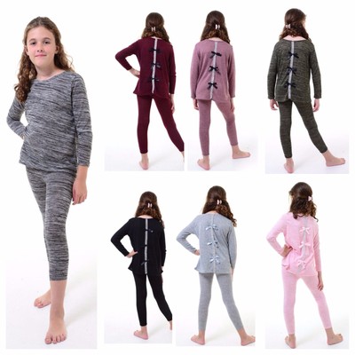 Girl/'s Kids Co-ord Army Camo Print Loungewear Tracksuit Outfit Set Ages 2-13