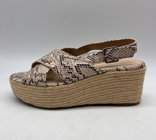 Bar III Binaka Snake Print Espadrille Wedge Platform Sandals Women’s US 9 M - Picture 5 of 16
